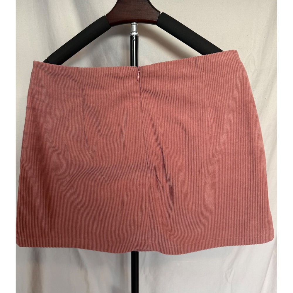 Halara Pink Corduroy 2-in-1 Mini Skort Size L Regular